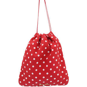 Miu Miu Drawstring Pouch Red